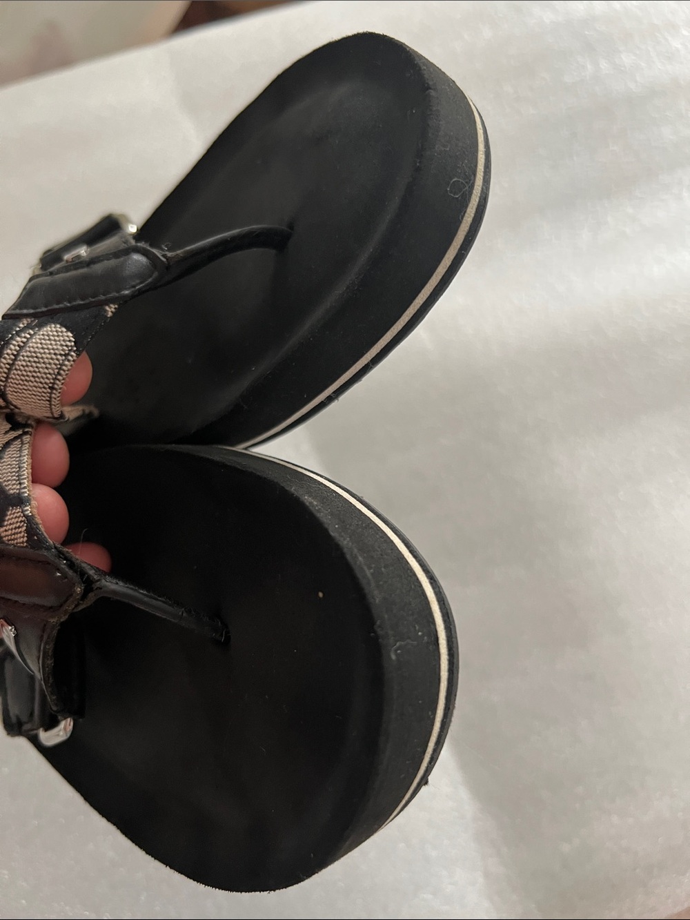 Coach Women's Jada Thong Sandals 8,5 - Picture 6 of 9